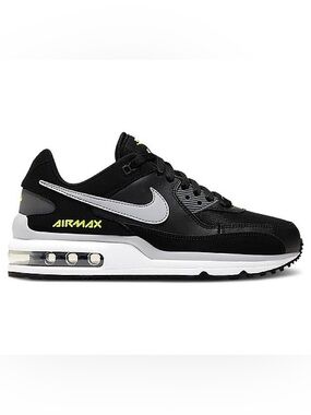 Nike Air Max Wright youth sneakers in the 'Black Volt' size 2